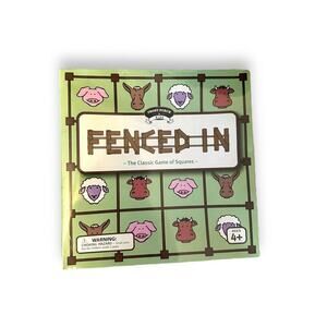 Fenced In The Classic Game of Squares The Animals Are On The Loose Ages 4 And Up